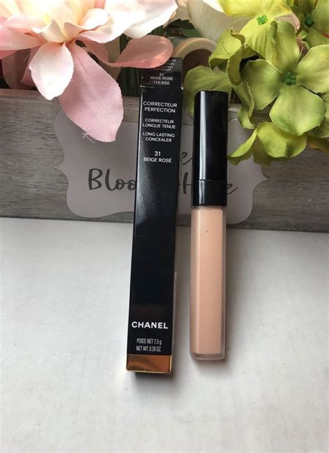 corrector chanel precio|Chanel concealer 31 beige rose.